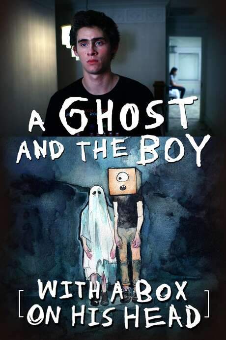A Ghost and the Boy with a Box on His Head